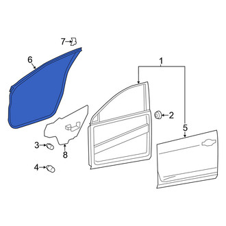 Nissan OE - Front Left Door Seal