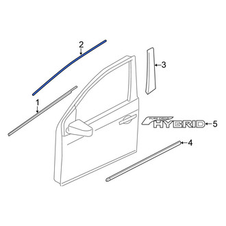 Nissan OE - Front Left Door Reveal Molding