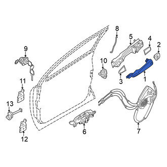 Nissan OE - Front Outer Exterior Door Handle