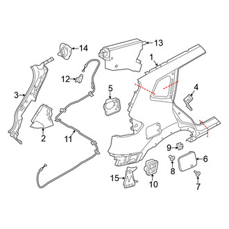 Nissan OE - Quarter Panel & Components