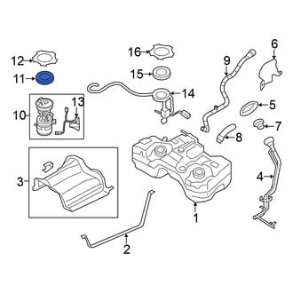 Nissan OE - Fuel Pump Tank Seal