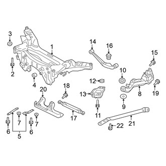 Nissan OE - Rear Suspension - Suspension Components (FWD)