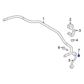 Nissan OE - Suspension Control Arm Nut