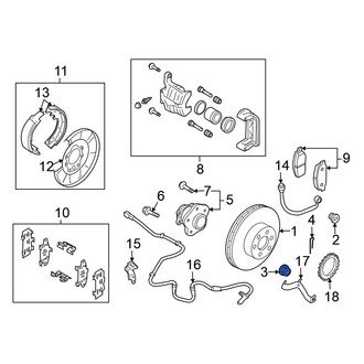 Nissan OE - CV Joint Nut