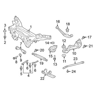 Nissan OE - Rear Suspension - Suspension Components (AWD)