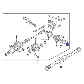 Nissan OE - CV Axle Shaft Seal