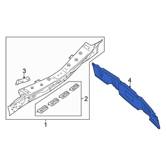 Nissan OE - Rear Floor Pan Splash Shield
