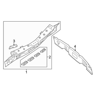 Nissan OE - Rear Body & Floor - Rear Body