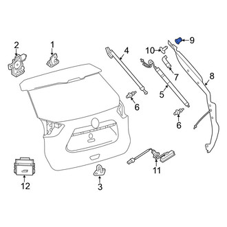 Nissan OE - Liftgate Object Sensor Clip