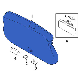 Nissan OE - Rear Liftgate Trim Cover