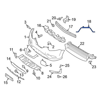 Nissan OE - Bumper Impact Bar Bracket