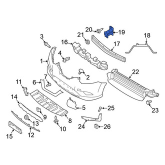 Nissan OE - Bumper Impact Bar Bracket