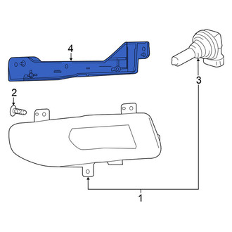 Nissan OE - Left Fog Light Bracket