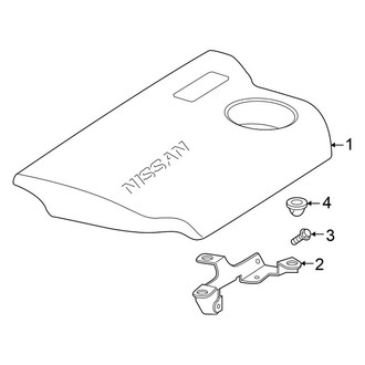 Nissan OE - Engine / Transaxle - Engine Appearance Cover (2.0L)