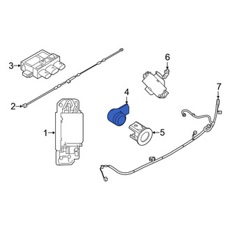 Nissan OE - Rear Outer Parking Aid Sensor