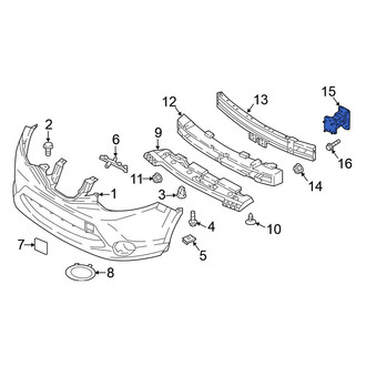 Nissan OE - Front Right Bumper Impact Bar Bracket