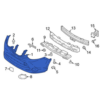 Nissan OE - Front Bumper Cover