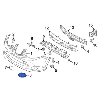 Nissan OE - Front Right Fog Light Cover