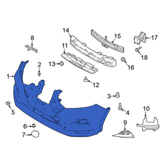 Nissan OE - Front Bumper Cover