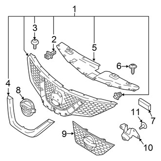 Nissan OE - Grille