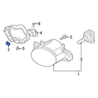 Nissan OE - Fog Light Nut