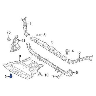 Nissan OE - Bumper Cover Retainer