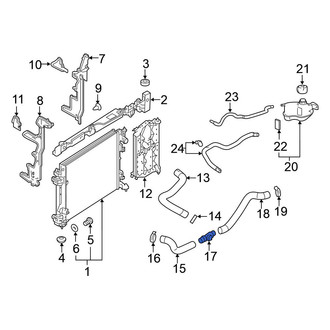 Nissan OE - Radiator Coolant Hose Adapter