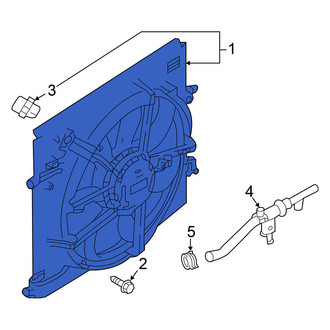 Nissan OE - Engine Cooling Fan Assembly