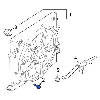Nissan OE - Engine Cooling Fan Shroud Screw