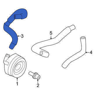 Nissan OE - Upper Radiator Coolant Hose