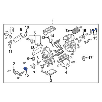 Nissan OE - HVAC Blend Door Actuator
