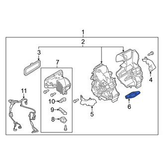 Nissan OE - HVAC Control Module