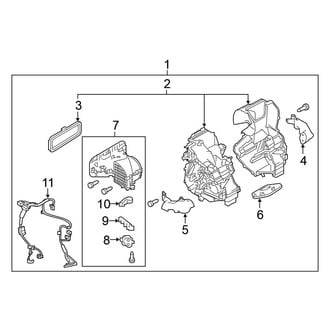 Nissan OE - Air Conditioner & Heater - Heater Blower