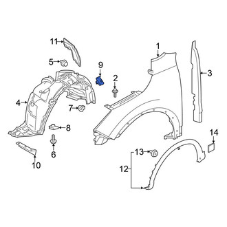 Nissan OE - Fender Liner Retainer