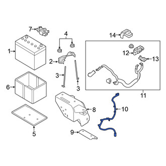 Nissan OE - Battery Cable