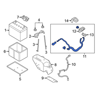 Nissan OE - Battery Cable