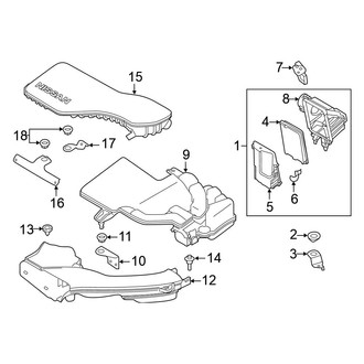 Nissan OE - Engine / Transaxle - Air Intake