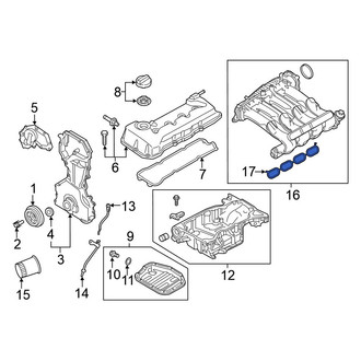 Nissan OE - Engine Intake Manifold Gasket