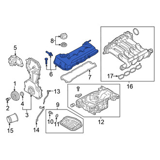 Nissan OE - Engine Valve Cover