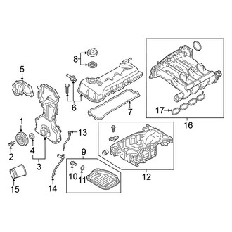 Nissan OE - Engine / Transaxle - Engine Parts