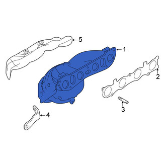 Nissan OE - Catalytic Converter with Integrated Exhaust Manifold