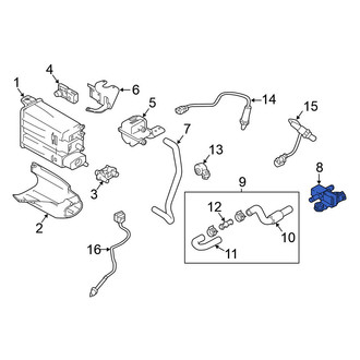 Nissan OE - Vapor Canister Purge Solenoid