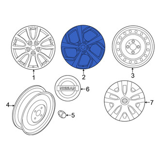 Nissan OE - Wheel