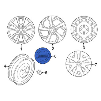 Nissan OE - Wheel Cap