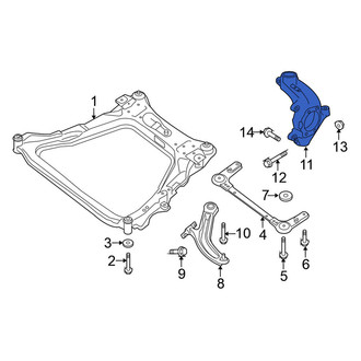 Nissan OE - Front Left Steering Knuckle