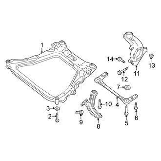 Nissan OE - Front Suspension - Suspension Components