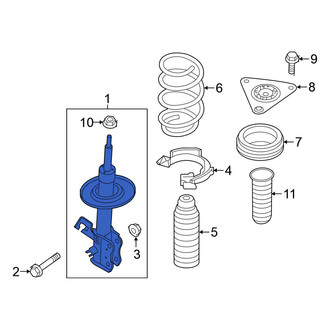 Nissan OE - Front Right Suspension Strut