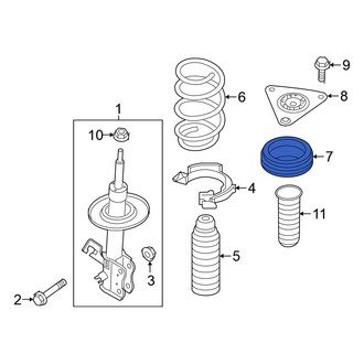 Nissan OE - Front Suspension Strut Bearing