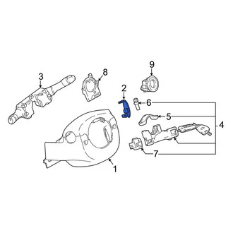 Nissan OE - Steering Column Cover Plug