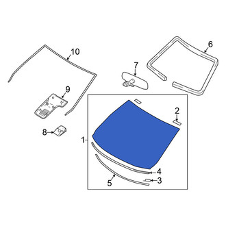 Nissan OE - Front Windshield